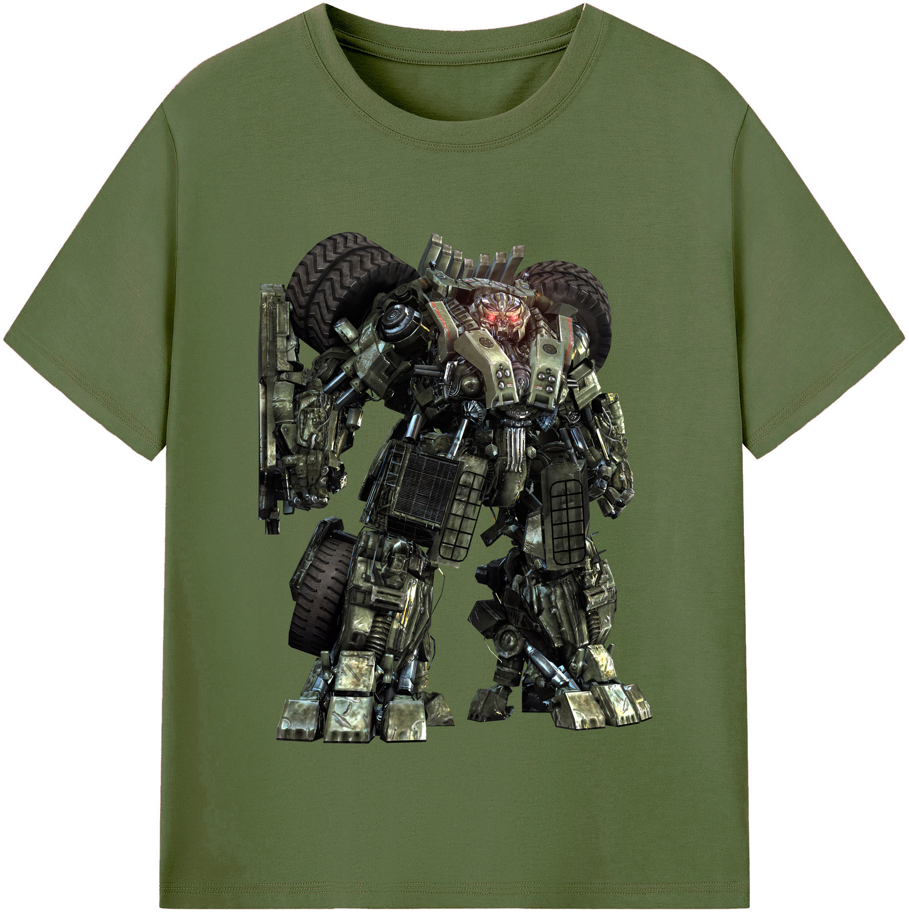 （画像用） Transformers トランスフォーマー 綿100％半袖Tシャツ（フロントプリント）